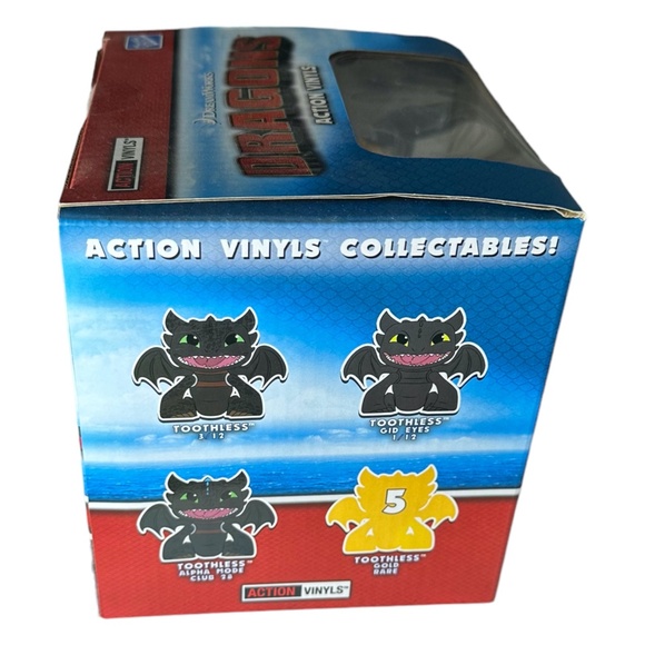 The Loyal Subjects How to Train Your Dragon Stormfly Night Action Vinyl - Picture 6 of 6